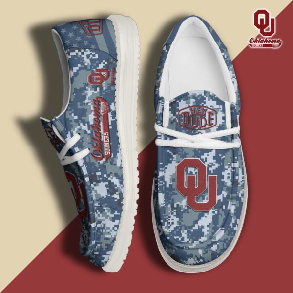 Tubopro Oklahoma Sooners Personalized Hey Dude Shoes For Men And Women
