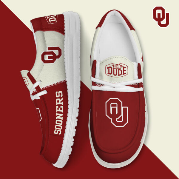Tubopro Oklahoma Sooners Personalized Hey Dude Shoes For Men And Women