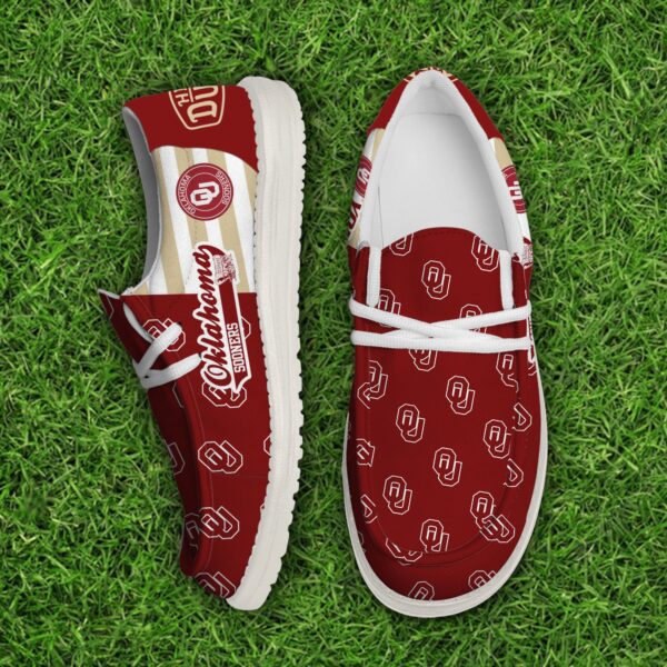 Tubopro Oklahoma Sooners Personalized Hey Dude Shoes For Men And Women - Image 5