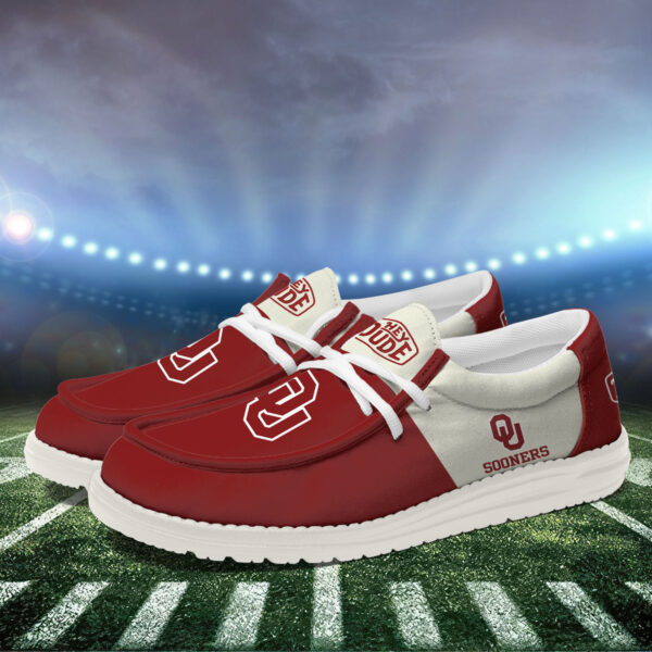 Tubopro Oklahoma Sooners Personalized Hey Dude Shoes For Men And Women - Image 3