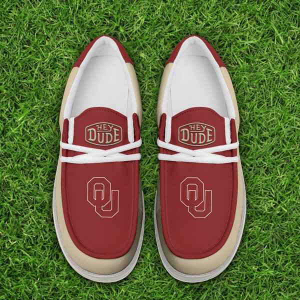 Tubopro Oklahoma Sooners Personalized Hey Dude Shoes For Men And Women - Image 4