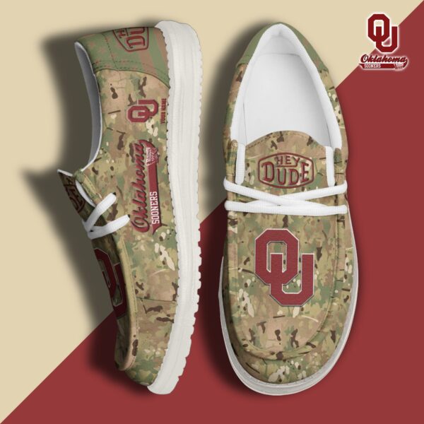 Tubopro Oklahoma Sooners Personalized Hey Dude Shoes For Men And Women