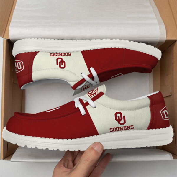 Tubopro Oklahoma Sooners Personalized Hey Dude Shoes For Men And Women - Image 2