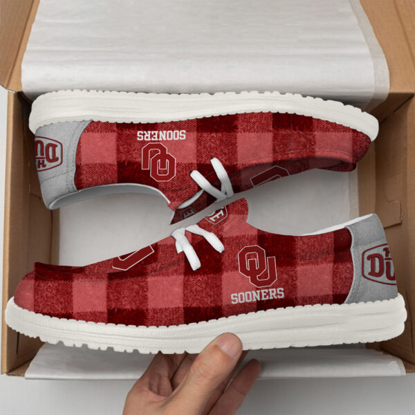 Tubopro Oklahoma Sooners Personalized Hey Dude Shoes For Men And Women - Image 5