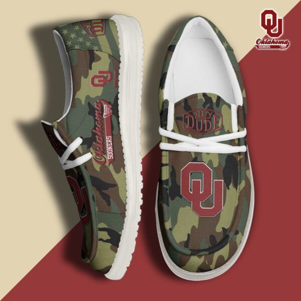 Tubopro Oklahoma Sooners Personalized Hey Dude Shoes For Men And Women
