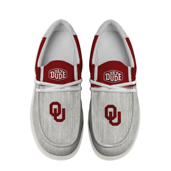 Tubopro Oklahoma Sooners Personalized Hey Dude Shoes For Men And Women - Image 4