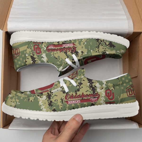 Tubopro Oklahoma Sooners Personalized Hey Dude Shoes For Men And Women - Image 2