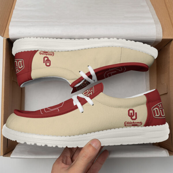 Tubopro Oklahoma Sooners Personalized Hey Dude Shoes For Men And Women - Image 2