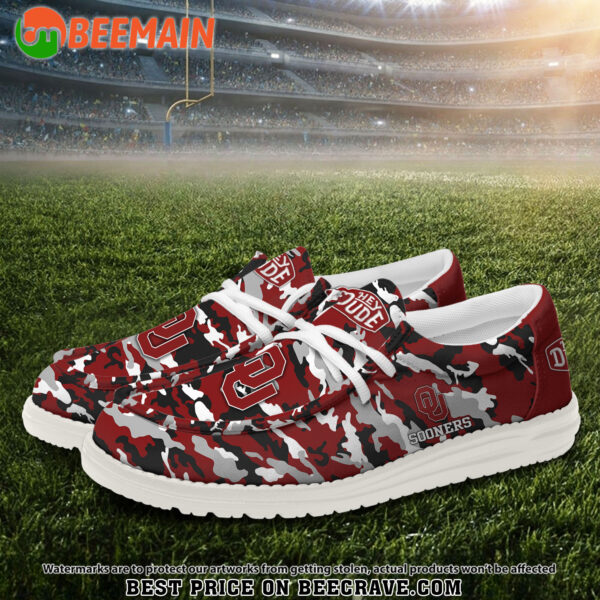 Tubopro Oklahoma Sooners Personalized Hey Dude Shoes For Men And Women - Image 2