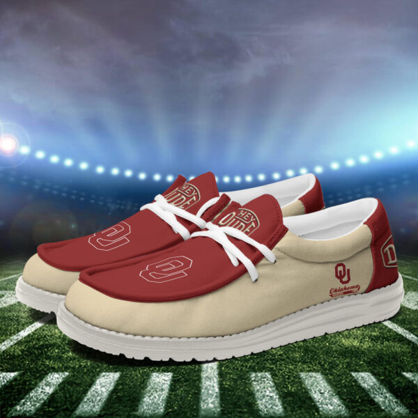 Tubopro Oklahoma Sooners Personalized Hey Dude Shoes For Men And Women - Image 3