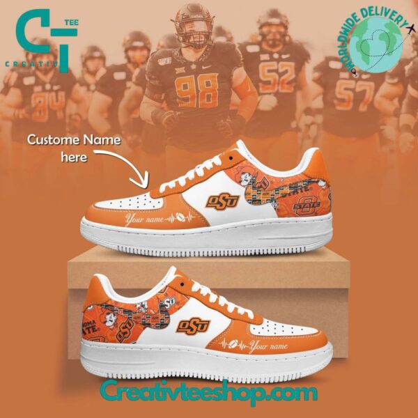 Tubopro Oklahoma State Cowboys Air Low-Top Sneakers Shoes For Men And Women