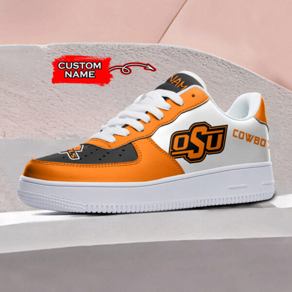 Tubopro Oklahoma State Cowboys NCAA Air Low-Top Sneakers Shoes For Men And Women - Image 2