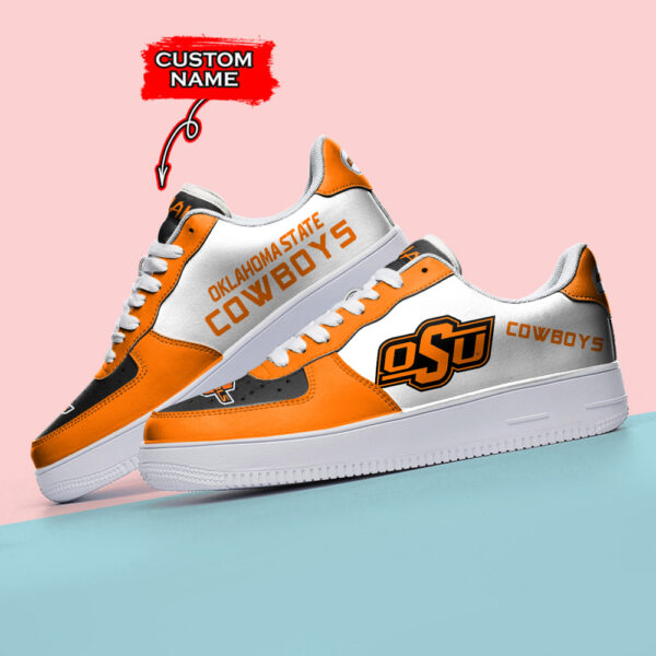 Tubopro Oklahoma State Cowboys NCAA Air Low-Top Sneakers Shoes For Men And Women - Image 3
