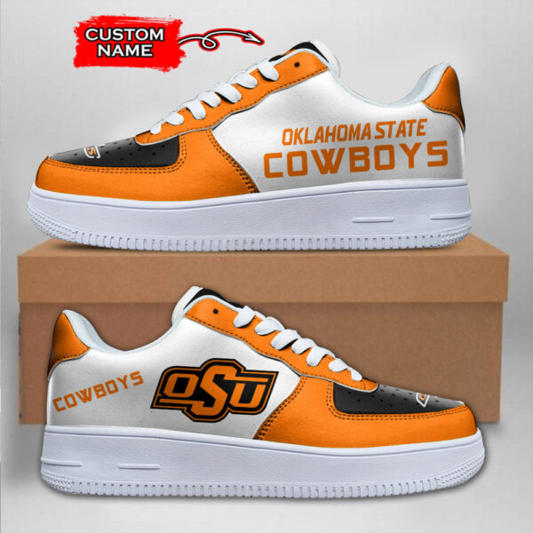Tubopro Oklahoma State Cowboys NCAA Air Low-Top Sneakers Shoes For Men And Women