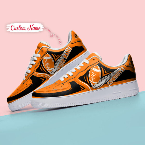 Tubopro Oklahoma State Cowboys NCAA Air Low-Top Sneakers Shoes For Men And Women - Image 4