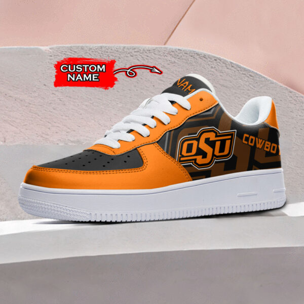 Tubopro Oklahoma State Cowboys NCAA Air Low-Top Sneakers Shoes For Men And Women - Image 2