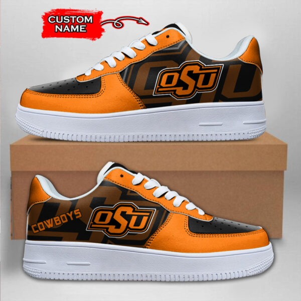 Tubopro Oklahoma State Cowboys NCAA Air Low-Top Sneakers Shoes For Men And Women