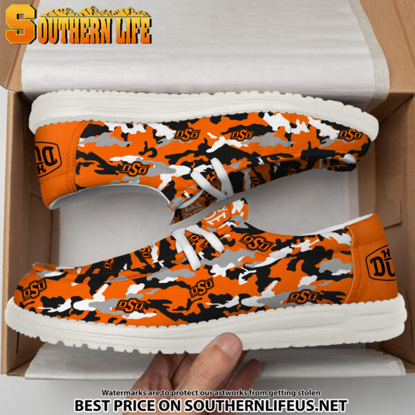 Tubopro Oklahoma State Cowboys Personalized Hey Dude Shoes For Men And Women - Image 4