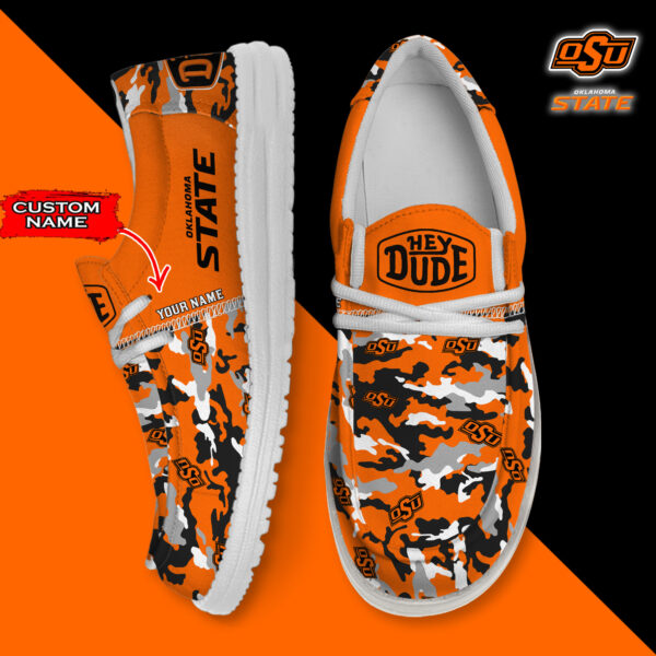 Tubopro Oklahoma State Cowboys Personalized Hey Dude Shoes For Men And Women