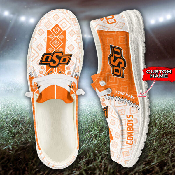 Tubopro Oklahoma State Cowboys Personalized Hey Dude Shoes For Men And Women - Image 4