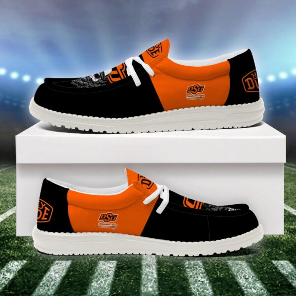 Tubopro Oklahoma State Cowboys Personalized Hey Dude Shoes For Men And Women - Image 4