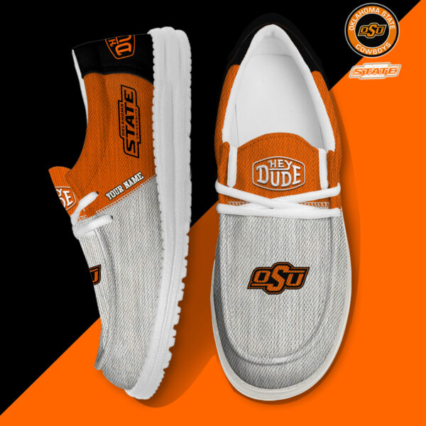 Tubopro Oklahoma State Cowboys Personalized Hey Dude Shoes For Men And Women