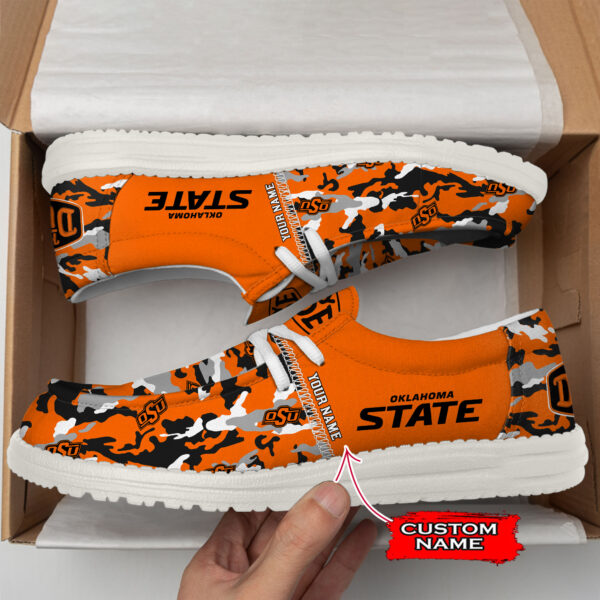 Tubopro Oklahoma State Cowboys Personalized Hey Dude Shoes For Men And Women - Image 2