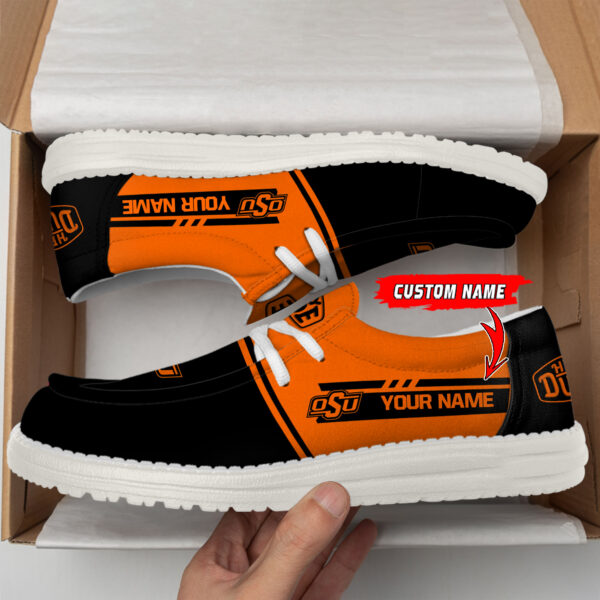 Tubopro Oklahoma State Cowboys Personalized Hey Dude Shoes For Men And Women - Image 2