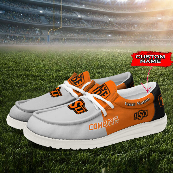 Tubopro Oklahoma State Cowboys Personalized Hey Dude Shoes For Men And Women - Image 2