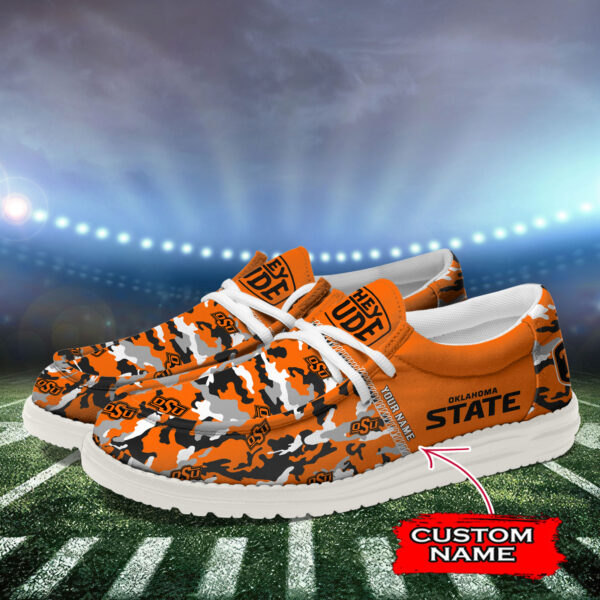 Tubopro Oklahoma State Cowboys Personalized Hey Dude Shoes For Men And Women - Image 3