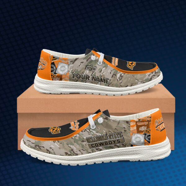 Tubopro Oklahoma State Cowboys Personalized Hey Dude Shoes For Men And Women - Image 2