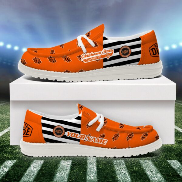 Tubopro Oklahoma State Cowboys Personalized Hey Dude Shoes For Men And Women - Image 2