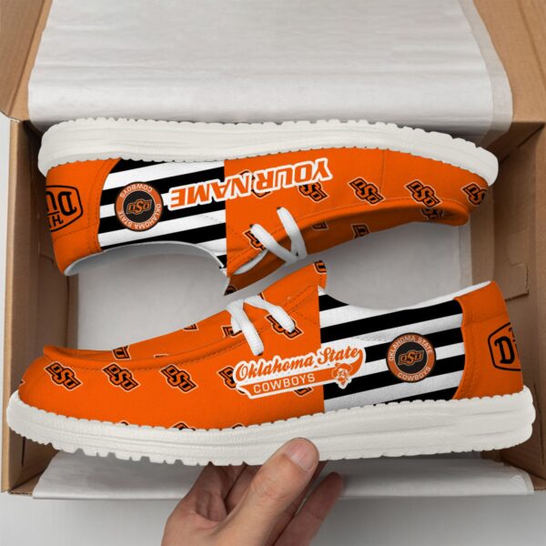 Tubopro Oklahoma State Cowboys Personalized Hey Dude Shoes For Men And Women