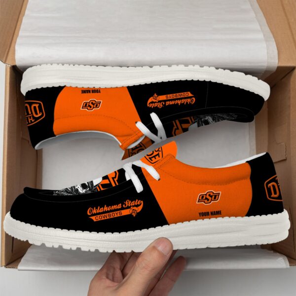 Tubopro Oklahoma State Cowboys Personalized Hey Dude Shoes For Men And Women - Image 3
