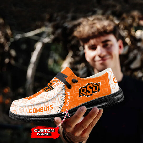 Tubopro Oklahoma State Cowboys Personalized Hey Dude Shoes For Men And Women - Image 2