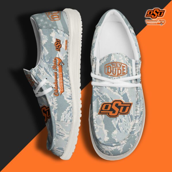 Tubopro Oklahoma State Cowboys Personalized Hey Dude Shoes For Men And Women