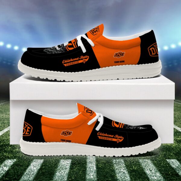 Tubopro Oklahoma State Cowboys Personalized Hey Dude Shoes For Men And Women - Image 4