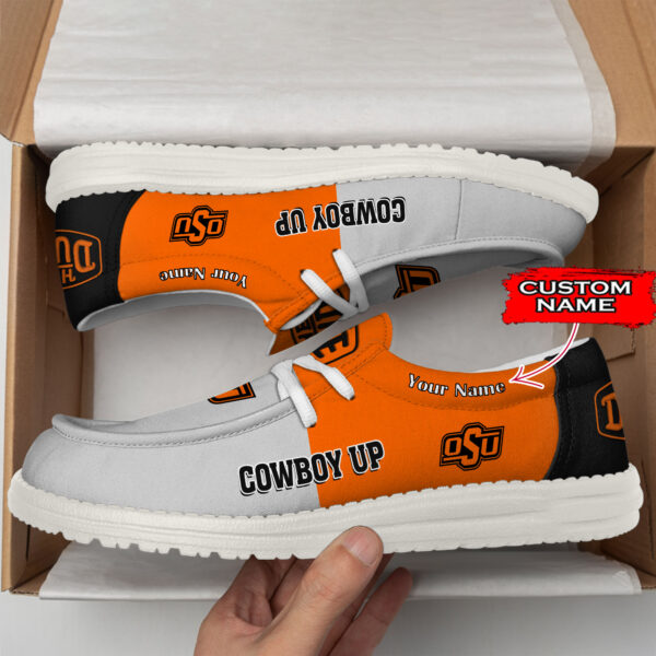Tubopro Oklahoma State Cowboys Personalized Hey Dude Shoes For Men And Women - Image 2