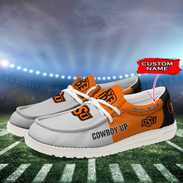 Tubopro Oklahoma State Cowboys Personalized Hey Dude Shoes For Men And Women - Image 3