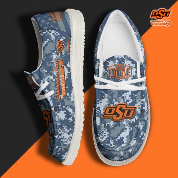 Tubopro Oklahoma State Cowboys Personalized Hey Dude Shoes For Men And Women