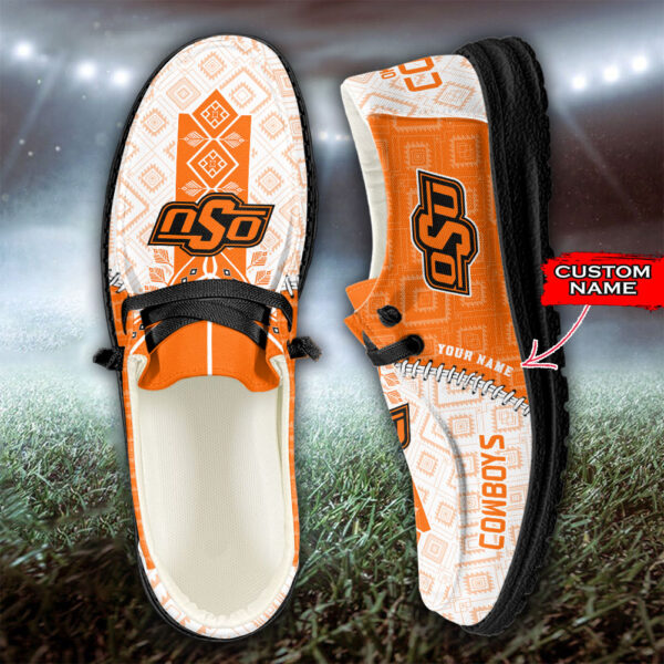 Tubopro Oklahoma State Cowboys Personalized Hey Dude Shoes For Men And Women - Image 3