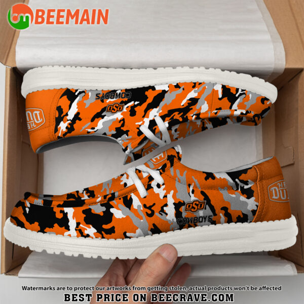 Tubopro Oklahoma State Cowboys Personalized Hey Dude Shoes For Men And Women - Image 4