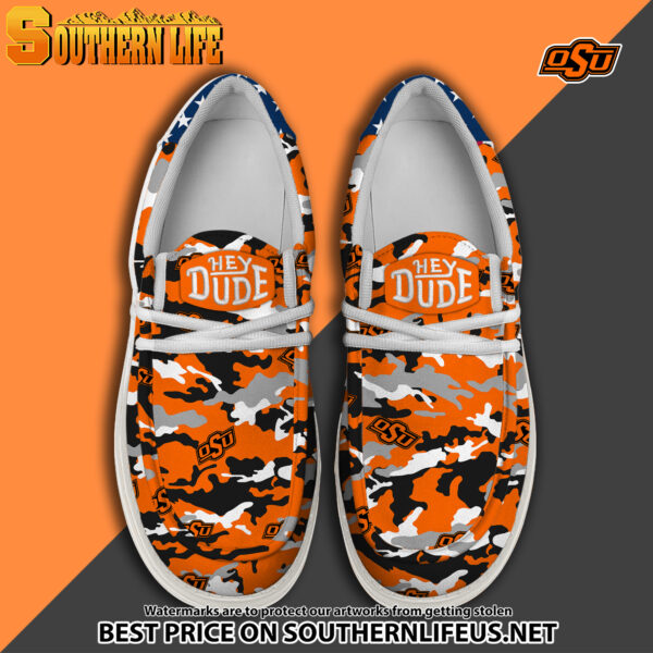 Tubopro Oklahoma State Cowboys Personalized Hey Dude Shoes For Men And Women