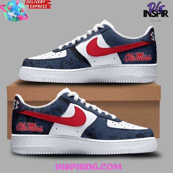 Tubopro Ole Miss Rebels Air Low-Top Sneakers Shoes For Men And Women - Image 2