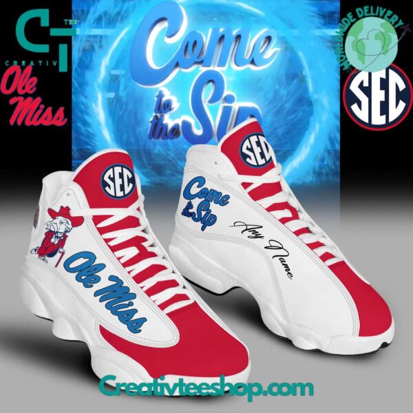 Tubopro Ole Miss Rebels AJ13 Sneakers Shoes For Men And Women