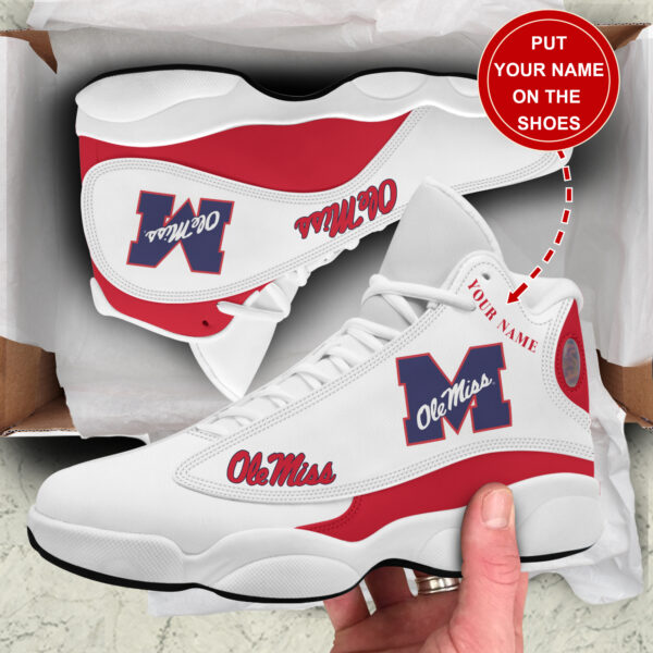 Tubopro Ole Miss Rebels AJ13 Sneakers Shoes For Men And Women