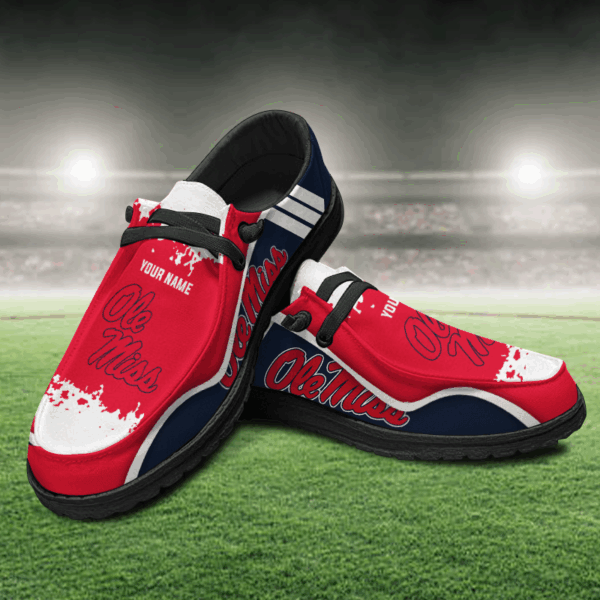 Tubopro Ole Miss Rebels Hey Dude Shoes For Men And Women - Image 2