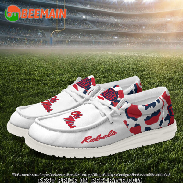 Tubopro Ole Miss Rebels Hey Dude Shoes For Men And Women - Image 2