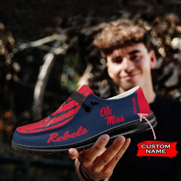 Tubopro Ole Miss Rebels Hey Dude Shoes For Men And Women - Image 4