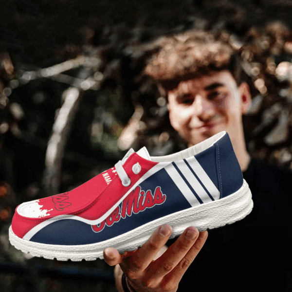 Tubopro Ole Miss Rebels Hey Dude Shoes For Men And Women - Image 3